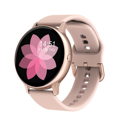 Pasek Silikonowy Różowy do Smartwatch'a 20mm Pasek Silikonowy Różowy do Smartwatch'a 20mm