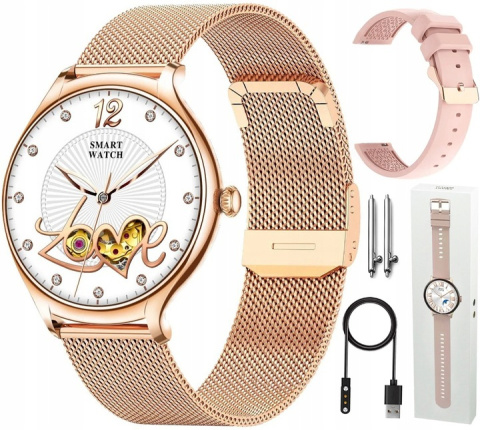 SmartWatch Damski ROZMOWY Zegarek DLA KOBIETY PL SmartWatch Damski ROZMOWY Zegarek DLA KOBIETY PL
