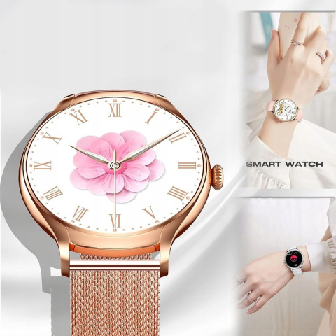 SmartWatch Damski ROZMOWY Zegarek DLA KOBIETY PL SmartWatch Damski ROZMOWY Zegarek DLA KOBIETY PL