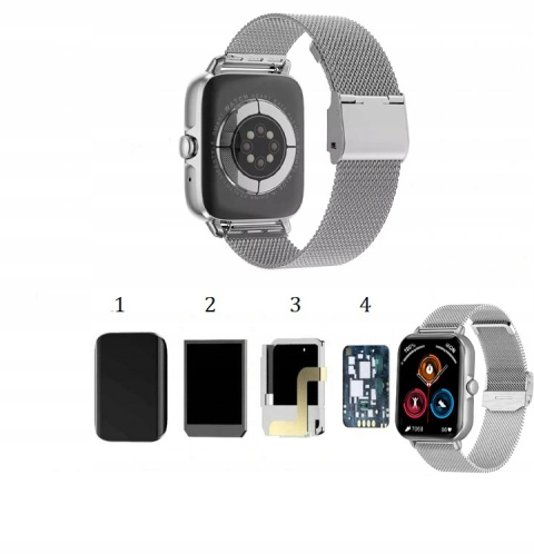 SmartWatch EKG Zegarek INDUKCJA Ciśnieniomierz PL SmartWatch EKG Zegarek INDUKCJA Ciśnieniomierz PL