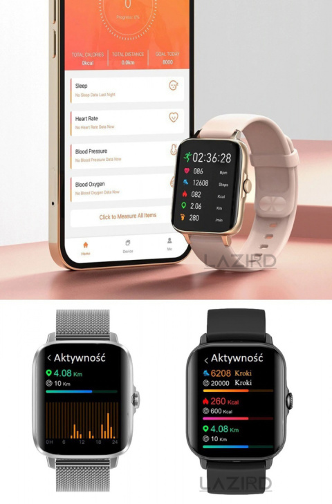 SmartWatch EKG Zegarek INDUKCJA Ciśnieniomierz PL SmartWatch EKG Zegarek INDUKCJA Ciśnieniomierz PL