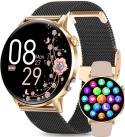 SMARTWATCH DAMSKI SLIM LATARKA AMOLED CIŚNIENIOMIERZ HRV POMIAR GLUKOZY ROZMOWY