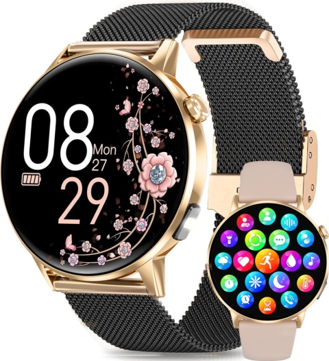 SMARTWATCH DAMSKI SLIM LATARKA AMOLED CIŚNIENIOMIERZ HRV POMIAR GLUKOZY ROZMOWY SMARTWATCH DAMSKI SLIM LATARKA AMOLED CIŚNIENIOMIERZ HRV POMIAR GLUKOZY ROZMOWY
