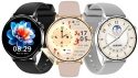 SMARTWATCH DAMSKI SLIM LATARKA AMOLED CIŚNIENIOMIERZ HRV POMIAR GLUKOZY ROZMOWY