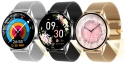 SMARTWATCH DAMSKI SLIM LATARKA AMOLED CIŚNIENIOMIERZ HRV POMIAR GLUKOZY ROZMOWY