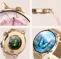 SMARTWATCH DAMSKI SLIM LATARKA AMOLED CIŚNIENIOMIERZ HRV POMIAR GLUKOZY ROZMOWY