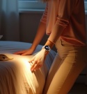 SMARTWATCH DAMSKI SLIM LATARKA AMOLED CIŚNIENIOMIERZ HRV POMIAR GLUKOZY ROZMOWY