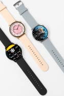 SMARTWATCH DAMSKI SLIM LATARKA AMOLED CIŚNIENIOMIERZ HRV POMIAR GLUKOZY ROZMOWY