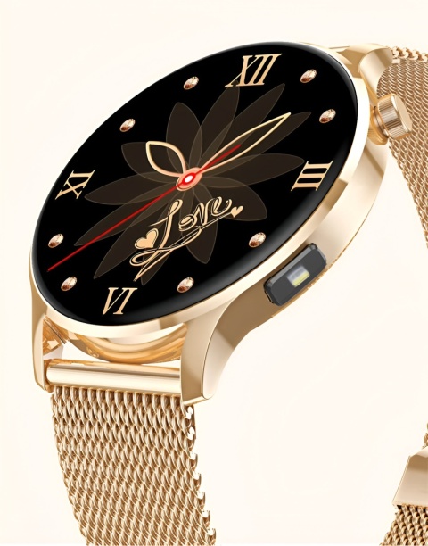 SMARTWATCH DAMSKI SLIM LATARKA AMOLED CIŚNIENIOMIERZ HRV POMIAR GLUKOZY ROZMOWY SMARTWATCH DAMSKI SLIM LATARKA AMOLED CIŚNIENIOMIERZ HRV POMIAR GLUKOZY ROZMOWY