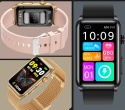 SMARTWATCH DAMSKI ZEGAREK EKG HRV POMIAR CUKRU CIŚNIENIA TEMPERTATURA BMI