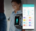 SMARTWATCH DAMSKI ZEGAREK EKG HRV POMIAR CUKRU CIŚNIENIA TEMPERTATURA BMI