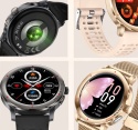 SMARTWATCH EKG HRV ZEGAREK DLA KOBIETY ROZMOWY CIŚNIENIOMIERZ AMOLED PL