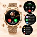 SMARTWATCH EKG HRV ZEGAREK DLA KOBIETY ROZMOWY CIŚNIENIOMIERZ AMOLED PL