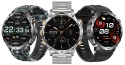 SMARTWATCH GPS 1100MAH ZEGAREK BAROMETR KOMPAS LATARKA ROZMOWY PULS SPORT