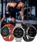 SMARTWATCH GPS 1100MAH ZEGAREK BAROMETR KOMPAS LATARKA ROZMOWY PULS SPORT