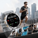 SMARTWATCH GPS 1100MAH ZEGAREK BAROMETR KOMPAS LATARKA ROZMOWY PULS SPORT
