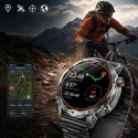 SMARTWATCH GPS 1100MAH ZEGAREK BAROMETR KOMPAS LATARKA ROZMOWY PULS SPORT