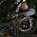 SMARTWATCH GPS 1100MAH ZEGAREK BAROMETR KOMPAS LATARKA ROZMOWY PULS SPORT