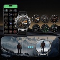 SMARTWATCH GPS 1100MAH ZEGAREK BAROMETR KOMPAS LATARKA ROZMOWY PULS SPORT