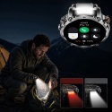 SMARTWATCH GPS 1100MAH ZEGAREK BAROMETR KOMPAS LATARKA ROZMOWY PULS SPORT