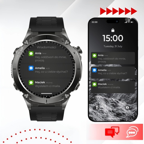 SMARTWATCH GPS ZEGAREK NAWIGACJA 730MAH ROZMOWY LATARKA AMOLED WODOODPORNY SMARTWATCH GPS ZEGAREK NAWIGACJA 730MAH ROZMOWY LATARKA AMOLED WODOODPORNY