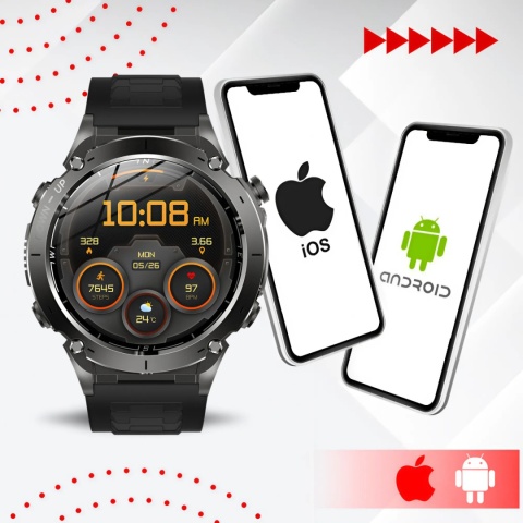 SMARTWATCH GPS ZEGAREK NAWIGACJA 730MAH ROZMOWY LATARKA AMOLED WODOODPORNY SMARTWATCH GPS ZEGAREK NAWIGACJA 730MAH ROZMOWY LATARKA AMOLED WODOODPORNY