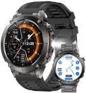 SMARTWATCH GPS ZEGAREK NAWIGACJA 730MAH ROZMOWY LATARKA AMOLED WODOODPORNY