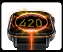 SMARTWATCH GPS ZEGAREK NAWIGACJA ROZMOWY 420 MAH KOMPAS IP68 SATURACJA