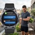 SMARTWATCH ZEGAREK EKG LATARKA PPG CIŚNIENIOMIERZ GLUKOZA ROZMOWY HRV