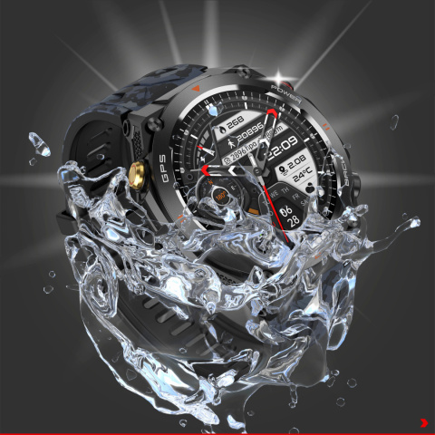 SMARTWATCH Zegarek Męski GPS 650MAH ROZMOWY BAROMETR KOMPAS SATURACJA SMARTWATCH Zegarek Męski GPS 650MAH ROZMOWY BAROMETR KOMPAS SATURACJA