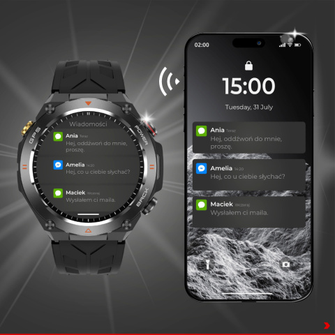 SMARTWATCH Zegarek Męski GPS 650MAH ROZMOWY BAROMETR KOMPAS SATURACJA SMARTWATCH Zegarek Męski GPS 650MAH ROZMOWY BAROMETR KOMPAS SATURACJA