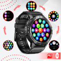 SMARTWATCH Zegarek Męski LATARKA Ciśnieniomierz ROZMOWY 530mAH AMOLED IP68