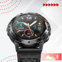 SMARTWATCH Zegarek Męski LATARKA Ciśnieniomierz ROZMOWY 530mAH AMOLED IP68