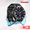 SMARTWATCH Zegarek Męski LATARKA Ciśnieniomierz ROZMOWY 530mAH AMOLED IP68