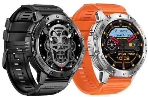 SMARTWATCH Zegarek Męski LATARKA Ciśnieniomierz ROZMOWY 530mAH AMOLED IP68 SMARTWATCH Zegarek Męski LATARKA Ciśnieniomierz ROZMOWY 530mAH AMOLED IP68