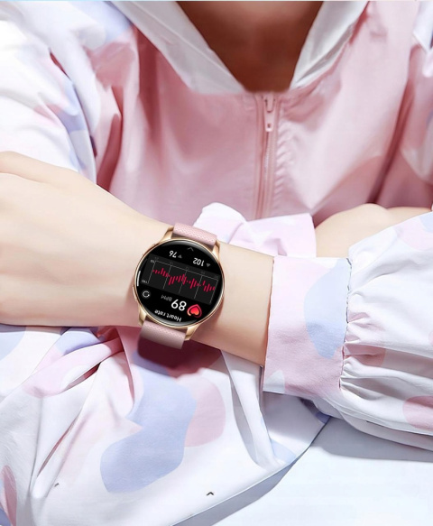 Smartwatch Damski Zegarek Dla Kobiety AMOLED ROZMOWY 300MAH Ciśnieniomierz Smartwatch Damski Zegarek Dla Kobiety AMOLED ROZMOWY 300MAH Ciśnieniomierz