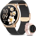 Smartwatch Damski Zegarek Dla Kobiety AMOLED ROZMOWY 300MAH Ciśnieniomierz