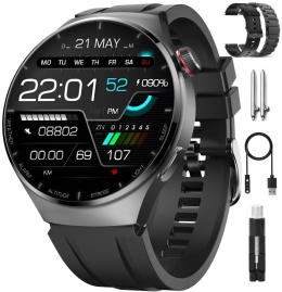 Smartwatch TiTANiUM Zegarek Ciśnieniomierz EKG Glukoza HRV