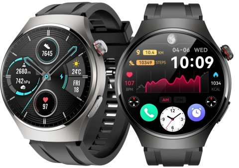 Smartwatch TiTANiUM Zegarek Ciśnieniomierz EKG Glukoza HRV Smartwatch TiTANiUM Zegarek Ciśnieniomierz EKG Glukoza HRV