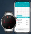 Smartwatch TiTANiUM Zegarek Ciśnieniomierz EKG Glukoza HRV