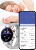 VIBE CHIC SMARTWATCH EKG DAMSKI CIŚNIENIOMIERZ POMIAR GLUKOZY AMOLED ROZMOWY