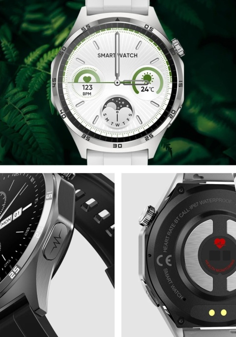 ZEGAREK MĘSKI SMARTWATCH AMOLED 440 EKG POMIAR CUKRU CIŚNIENIE TEMPERATURA ZEGAREK MĘSKI SMARTWATCH AMOLED 440 EKG POMIAR CUKRU CIŚNIENIE TEMPERATURA