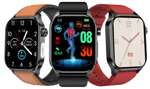 ZEGAREK SMARTWATCH AMOLED EKG POMIAR CUKRU CIŚNIENIE TEMPERATURA ZEGAREK SMARTWATCH AMOLED EKG POMIAR CUKRU CIŚNIENIE TEMPERATURA