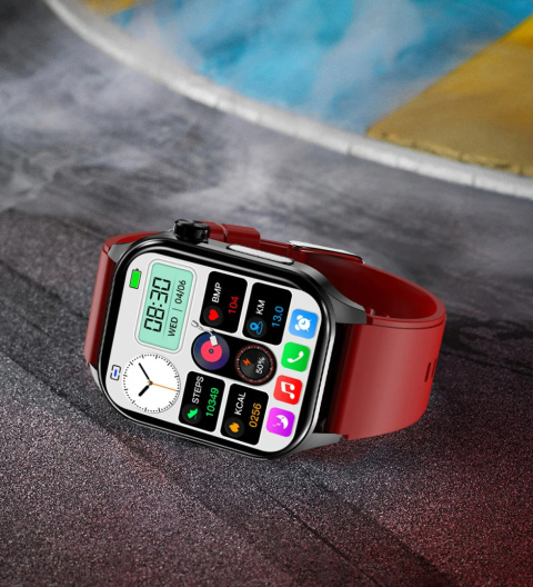ZEGAREK SMARTWATCH AMOLED EKG POMIAR CUKRU CIŚNIENIE TEMPERATURA ZEGAREK SMARTWATCH AMOLED EKG POMIAR CUKRU CIŚNIENIE TEMPERATURA