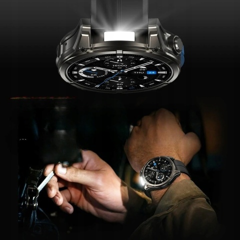 ZEGAREK SMARTWATCH LATARKA GPS 860MAH AMOLED DYKTAFON 4GB VIDEO ZDJĘCIA ZEGAREK SMARTWATCH LATARKA GPS 860MAH AMOLED DYKTAFON 4GB VIDEO ZDJĘCIA