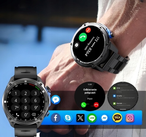 ZEGAREK SMARTWATCH LATARKA GPS 860MAH AMOLED DYKTAFON 4GB VIDEO ZDJĘCIA ZEGAREK SMARTWATCH LATARKA GPS 860MAH AMOLED DYKTAFON 4GB VIDEO ZDJĘCIA