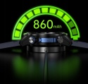 ZEGAREK SMARTWATCH LATARKA GPS 860MAH AMOLED DYKTAFON 4GB VIDEO ZDJĘCIA