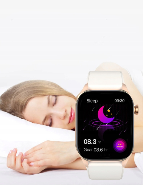 Zegarek Damski Smartwatch GLUKOZA 380MAH ROZMOWY AMOLED Ciśnieniomierz Zegarek Damski Smartwatch GLUKOZA 380MAH ROZMOWY AMOLED Ciśnieniomierz