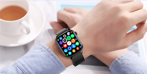 Zegarek Damski Smartwatch GLUKOZA 380MAH ROZMOWY AMOLED Ciśnieniomierz Zegarek Damski Smartwatch GLUKOZA 380MAH ROZMOWY AMOLED Ciśnieniomierz