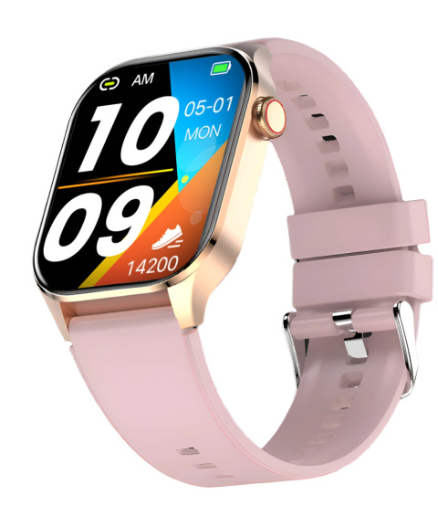 Zegarek Damski Smartwatch GLUKOZA 380MAH ROZMOWY AMOLED Ciśnieniomierz Zegarek Damski Smartwatch GLUKOZA 380MAH ROZMOWY AMOLED Ciśnieniomierz